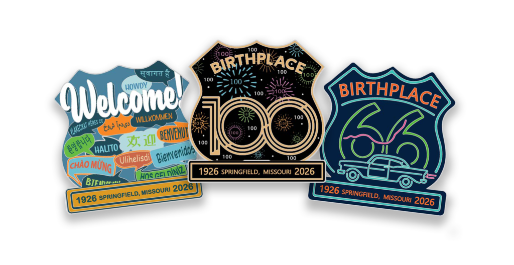 Route 66 Sculpture Pins